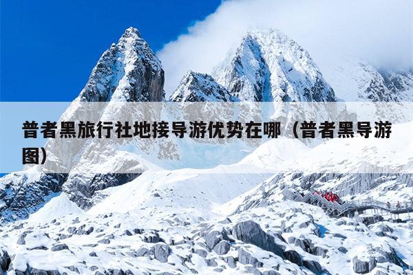 普者黑旅行社地接导游优势在哪（普者黑导游图）