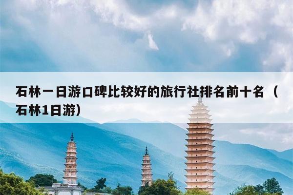 石林一日游口碑比较好的旅行社排名前十名（石林1日游）