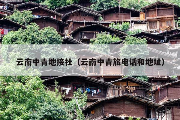 云南中青地接社（云南中青旅电话和地址）