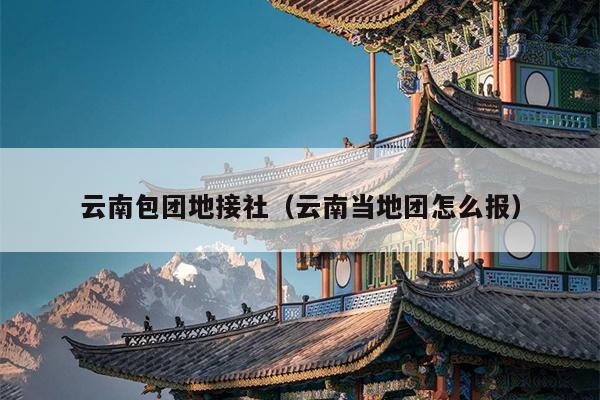 云南包团地接社(云南当地团怎么报)