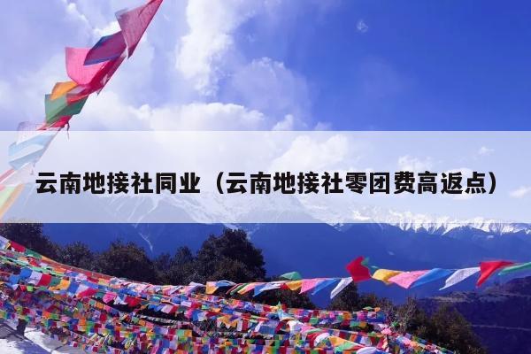 云南地接社同业(云南地接社零团费高返点)