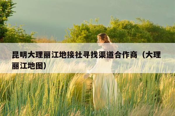 昆明大理丽江地接社寻找渠道合作商（大理 丽江地图）