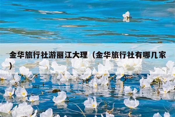金华旅行社游丽江大理（金华旅行社有哪几家）