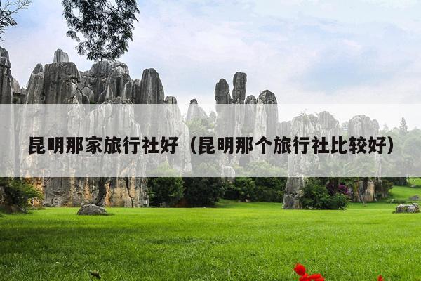 昆明那家旅行社好（昆明那个旅行社比较好）