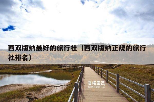 西双版纳最好的旅行社（西双版纳正规的旅行社排名）