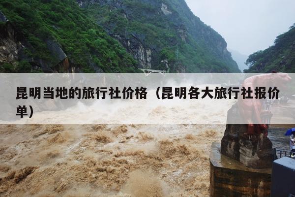 昆明当地的旅行社价格（昆明各大旅行社报价单）