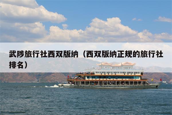 武陟旅行社西双版纳（西双版纳正规的旅行社排名）