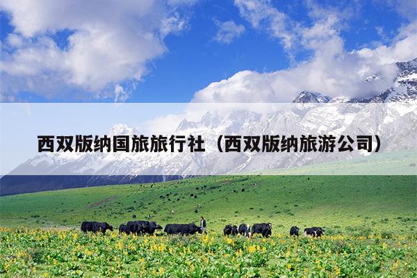 西双版纳国旅旅行社（西双版纳旅游公司）
