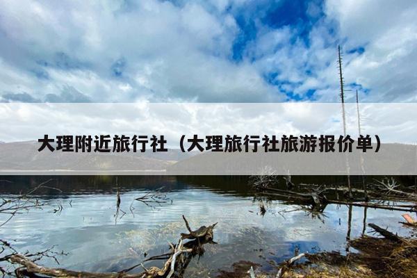 大理附近旅行社（大理旅行社旅游报价单）