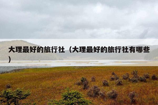 大理最好的旅行社（大理最好的旅行社有哪些）