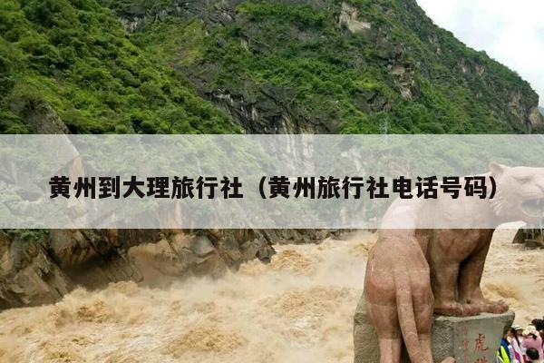 黄州到大理旅行社（黄州旅行社电话号码）