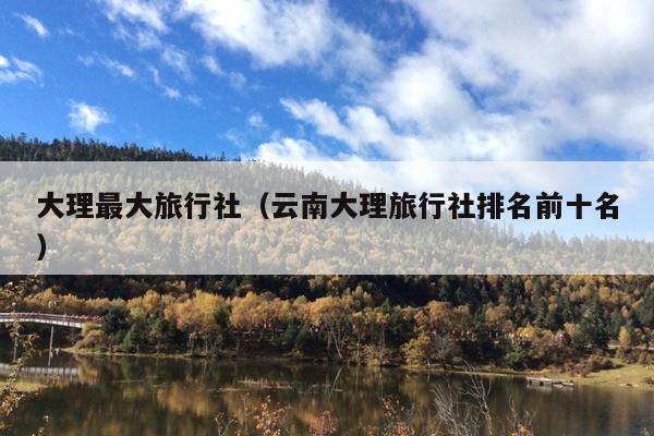 大理最大旅行社（云南大理旅行社排名前十名）