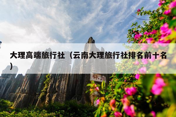 大理高端旅行社（云南大理旅行社排名前十名）