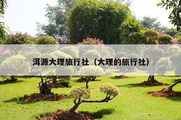 洱源大理旅行社（大理的旅行社）